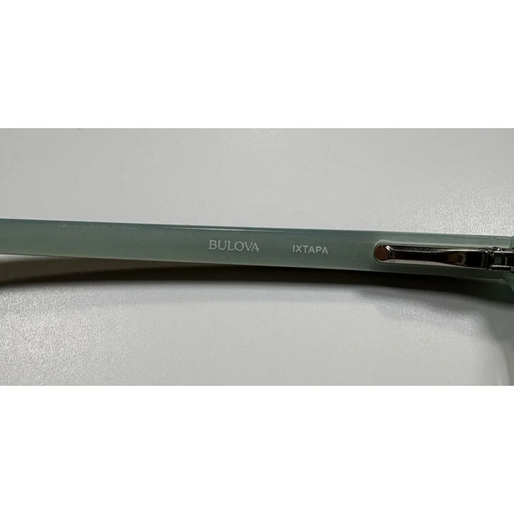 Bulova Ixtapa Eyeglasses Frames Womens‎ Havana Mint Full Rim Cat Eye 53-16-140